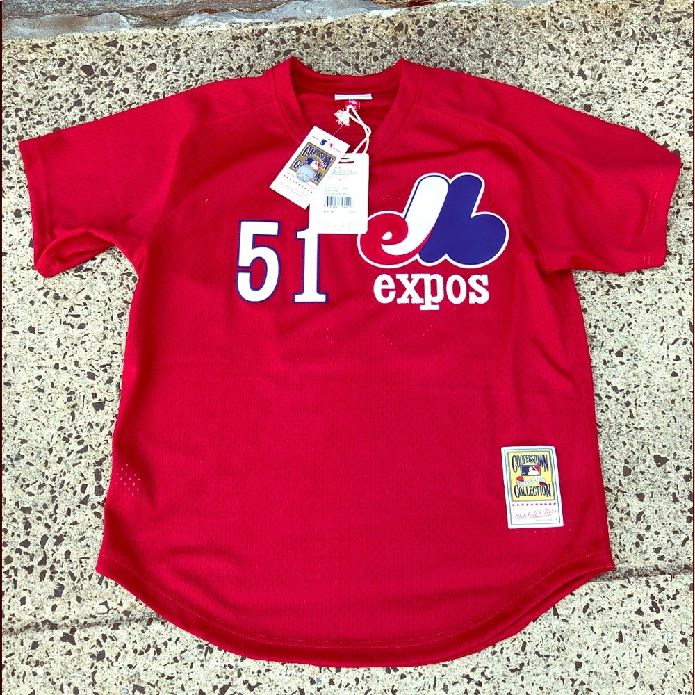1989 Montreal Expos Randy Johnson Jersey